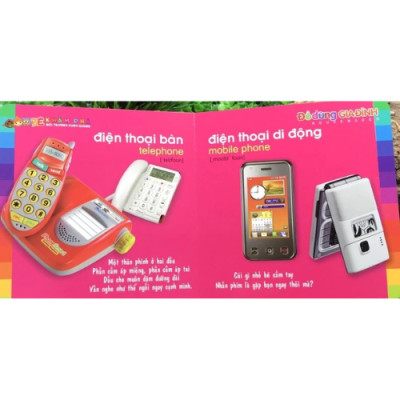 Bé khám phá môi trường xung quanh  - Đồ dùng gia đình