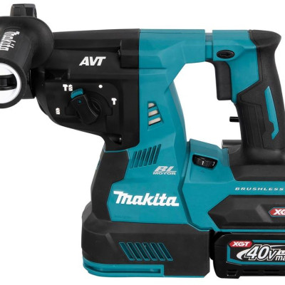 MÁY KHOAN ĐA NĂNG 28MM DÙNG PIN 40V MAKITA HR003GD201 (2 PIN 40VMAX-2.5AH VÀ 1 ĐẾ SẠC NHANH) - HÀNG CHÍNH HÃNG