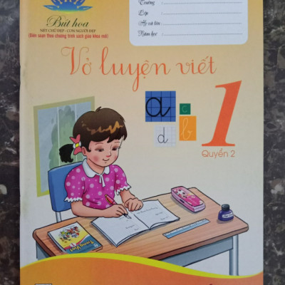 Sách - Vở Luyện Viết 1 Quyển 2