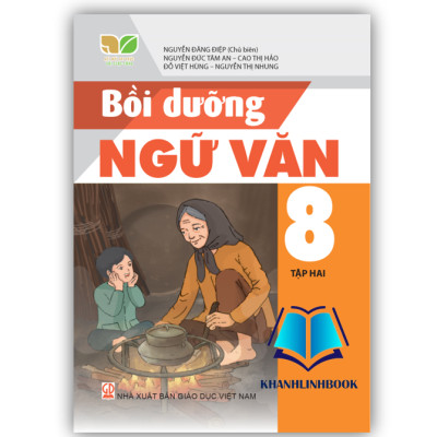 Sách - Combo Bồi dưỡng ngữ văn 8 - tập 1 + 2 ( kết nối tri thức )