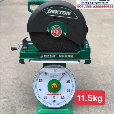 Máy cắt sắt DEKTON 355mm, công suất 2400W, chính hãng nhật bản (tặng lưỡi cắt- bảo hành 12 tháng)