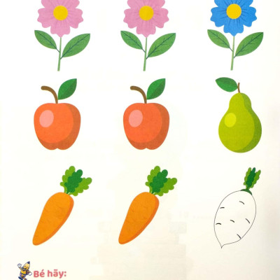 Math Kids Toán Tư Duy (Bé Chuẩn Bị Vào Lớp 1 Biên Soạn Theo Chương Trình Mới)