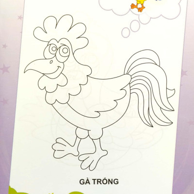 Bé Tập Tô Màu - Chim (Tái Bản 2022)