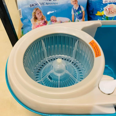 Bộ Lau Nhà Xoay Tay 360° Tiện Lợi Cao Cấp Mop Q2 (cam kết hàng chính hãng)