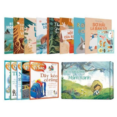 Sách - Boxset Mầm Xanh - Em Muốn Biết Vì Sao - Đông A