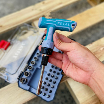 BỘ 47 TUA VÍT VẶN TAY CẦM T TOTAL TACSD30476 - HÀNG CHÍNH HÃNG