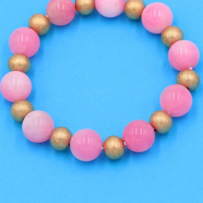 Chuỗi đeo tay - đá ngọc tủy hồng 10 ly VNTHHVT1 - hợp mệnh Hỏa, mệnh Thổ