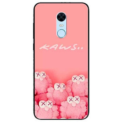 Ốp lưng in cho Xiaomi Redmi 5 Mẫu KAW Hồng