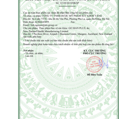 Bộ Sản Phẩm Giúp Tăng Cường Sinh Lực - Sinh Lý Nam, Làm Chậm Quá Trình Mãn Dục Nam: Go Man Plus 30 Viên, Bổ Tim Go Co Q10 160mg 30 Viên