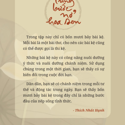 Sách Từng Bước Nở Hoa Sen