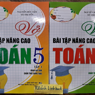Sách - Vở bài tập nâng cao toán 5 - tập 1 ( chân trời sáng tạo ) (HA)