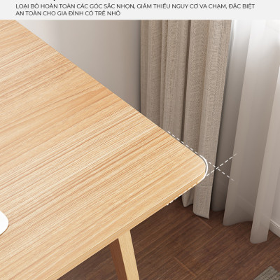 Bàn làm việc, bàn học thiết kế đa năng kèm ngăn kéo và kệ để đồ chất liệu gỗ MDF thương hiệu IGA - GP376