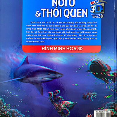 Tủ Sách Thế Giới Động Vật - Nơi Ở Và Thói Quen (Hình Minh Họa 3D)