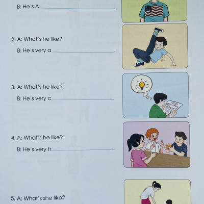 Sách - Writing - Vở tập viết Tiếng Anh lớp 5 tập 1+2 (Global success)