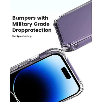 Ốp Lưng Trong Suốt Likgus Hỗ Trợ sạc tính từ Cho iPhone 16 Pro / 16 Pro Max / 16 Plus / IP16 – Độ Trong Tuyệt Đối, Chống Trầy Xước & Ố Vàng, Tản Nhiệt Tốt – Hàng Nhập Khẩu