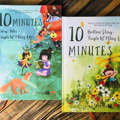 Sách truyện kể hàng đêm 10 minute fairy tales và bedtime story - Song ngữ anh việt