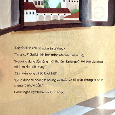 Những Bộ Óc Vĩ Đại - Người Tìm Ra Bí Mật Bầu Trời Galileo Galilei (Tái Bản 2023)