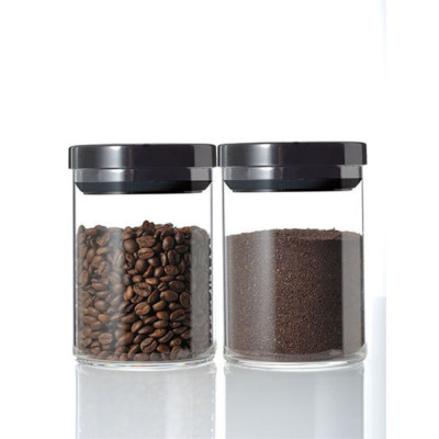 Hộp thủy tinh chịu nhiệt Hario đựng cà phê 800ml MCNR-200-B