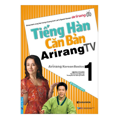 Sách - Tiếng Hàn Căn Bản Arirang TV - Tập 1