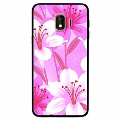 Ốp lưng dành cho Samsung J4 2018 mẫu Hoa Ly Hồng