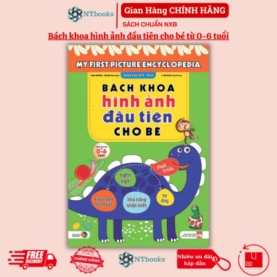 Sách - Combo Truyện đọc cho bé trước giờ đi ngủ + Bách khoa hình ảnh đầu tiên cho bé dành cho bé 0-6 tuổi