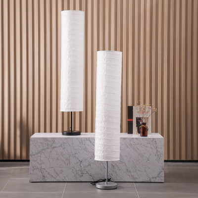 Đèn đứng phòng khách MOLOA_ thân bạc, thân đen, Sản Phẩm Chính Hãng.