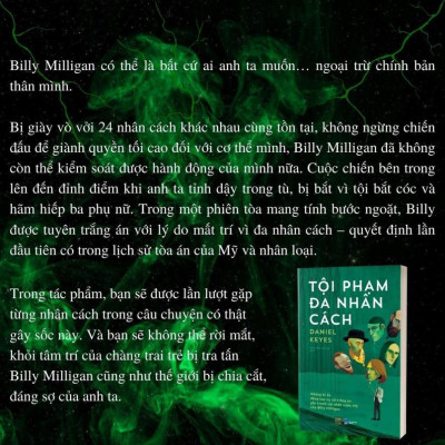 Sách - Tội Phạm Đa Nhân Cách - Daniel Keyes - 1980 Books