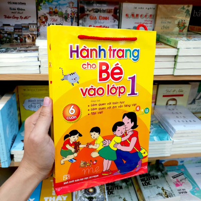 Hành Trang Cho Bé Vào Lớp Một - Túi 6 Cuốn
