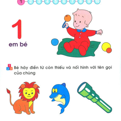 Chuẩn Bị Cho Bé Vào Lớp 1 - Cùng Bé Học Toán (Quyển 5) (Tái Bản 2020)