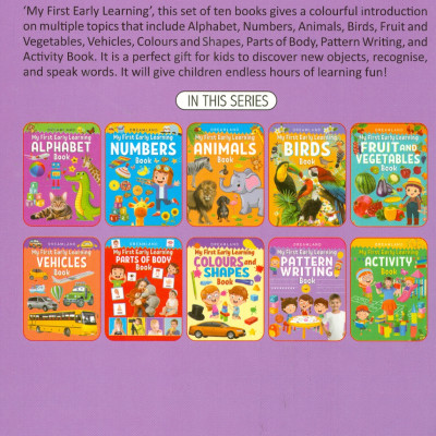 My First Early Learning - Pattern Writing Book (Bài học đầu tiên của tôi - Sách Tô Chữ)