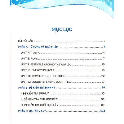 GLOBAL SUCCESS - Bộ đề kiểm tra định kỳ 4 kỹ năng tiếng anh lớp 7 tập 2 (có đáp án)