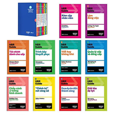Sách - HBR Guide 2021: Bí Kíp Kinh Doanh từ Harvard Business Review ( bộ 10 cuốn )