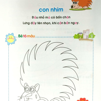 Tủ Sách Bé Vào Lớp 1 - Bé Tập Tô (Tập 1)(Tái Bản)