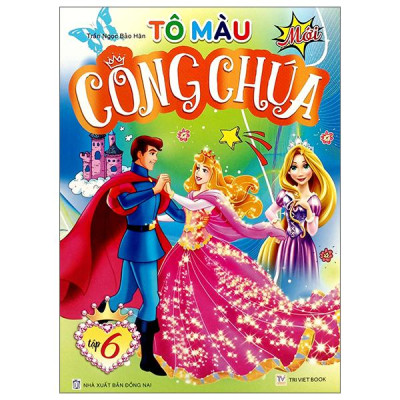 Sách - Tô Màu Công Chúa - Tập 6