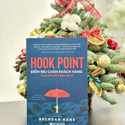 HOOK POINT - ĐIỂM NÍU CHÂN KHÁCH HÀNG TRONG THẾ GIỚI 3 GIÂY HỐI HẢ - Brendan Kane - Trung Trịnh dịch - Alpha Books - NXB Công Thương.