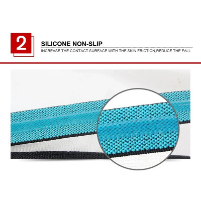 Băng trán băng đô thể thao AOLIKES A-2101 thiết kế thời trang chặn mồ hôi sport anti-slip sweatband