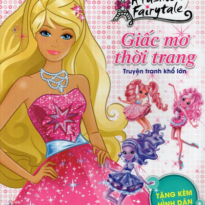 Bộ Sách Barbie Truyện Tranh Khổ Lớn (Bộ 4 Cuốn)