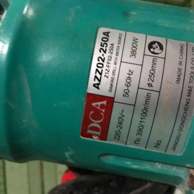 MÁY KHOAN ĐÁ 3800W DCA AZZ02-250A - HÀNG CHÍNH HÃNG
