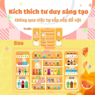 Sách - Mua Hay Bán Khéo Cùng Thỏ Mimi Đồ Uống Mát Lạnh (Hơn 60 Stickers) - Megabook