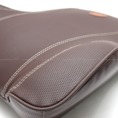 Tựa Lưng Ô Tô Cao Su Non Bọc Da CIND G003 Màu Café