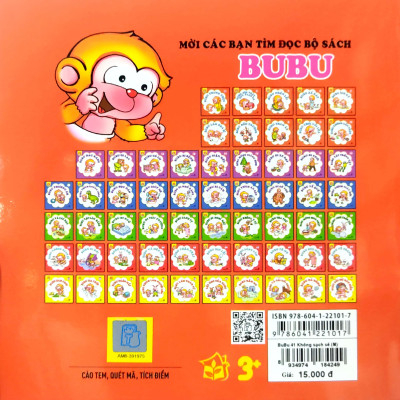 Bé Học Lễ Giáo - Bubu 41: Không Sạch Sẽ (Tái Bản)