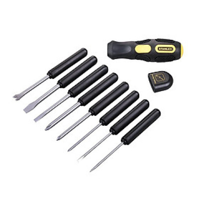 BỘ TUA VÍT TỪ 9 CHI TIẾT STANLEY STHT62511-8 - HÀNG CHÍNH HÃNG