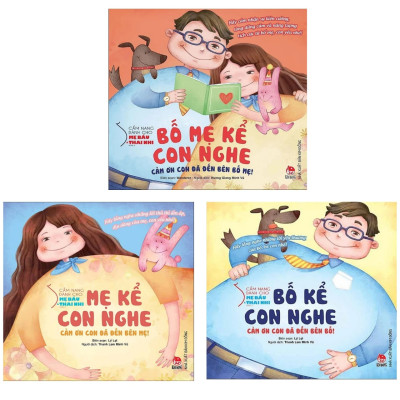 Combo cẩm nang dành cho mẹ bầu và thai nhi (bộ 3 cuốn)