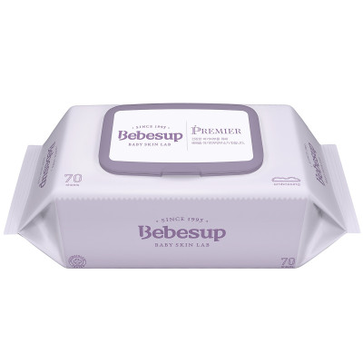 Khăn Ướt Gói Nhỏ Hàn Quốc Bebesup Primier 20 Tờ/Gói Thương Hiệu Bebesup