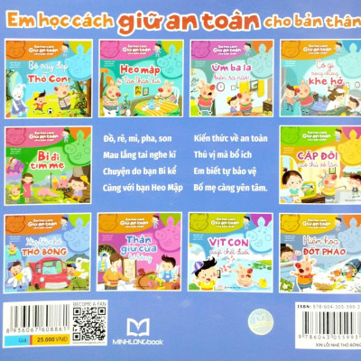 Em Học Cách Giữ An Toàn Cho Bản Thân - Xin Lỗi Nhé Thỏ Bông