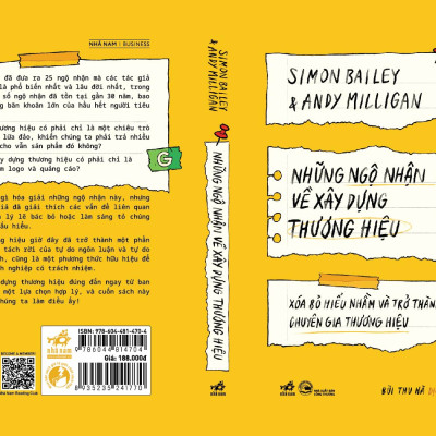 Sách - Những ngộ nhận về xây dựng thương hiệu (Simon Bailey - Andy Milligan) (Nhã Nam Official)