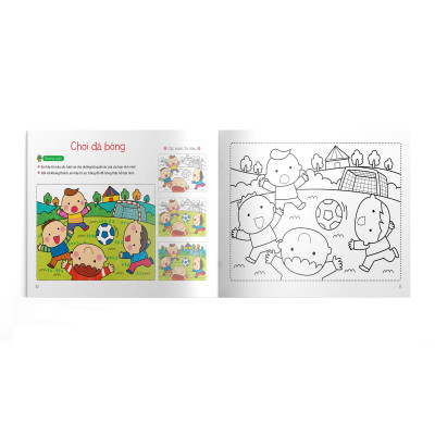 Bé Tập Tô Màu - Tập 6 (Dành Cho Trẻ Từ 3-6 Tuổi)
