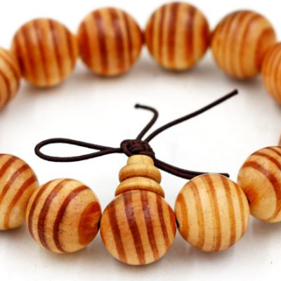 Vòng tay chuỗi hạt gỗ Huyết rồng 15 ly hồ lô