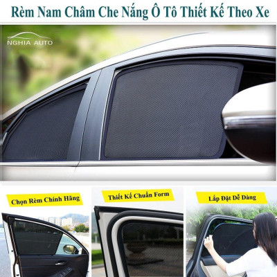 Rèm che nắng, Chắn nắng nam châm dành cho xe ô tô Kia Soluto