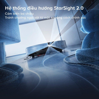 Robot Hút Bụi Lau Nhà Cao Cấp Roborock Saros 10R Lực 19.000, Camera AI -Hàng Chính Hãng